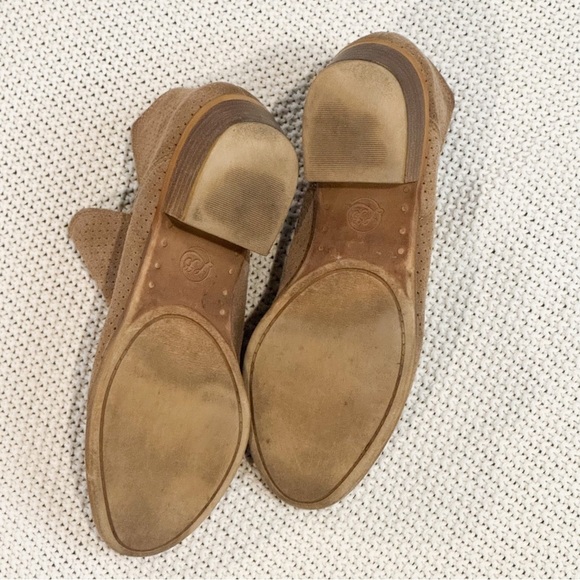 Lucky Brand Tan Suede Ankle Boots - Picture 5 of 7